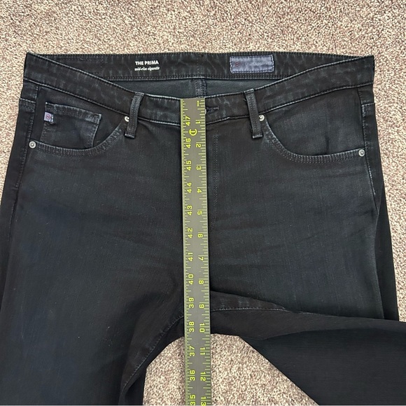 AG Adriano Goldschmied Women's Jeans Size 29 Denim The Prima Mid Rise Cigarette - Picture 10 of 16